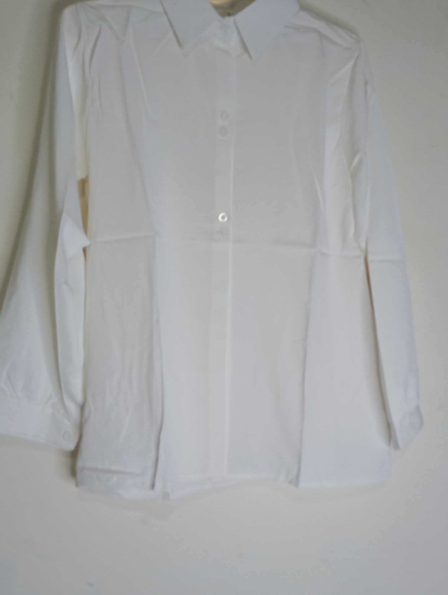 BASIC PLAIN SHIRT WHITE