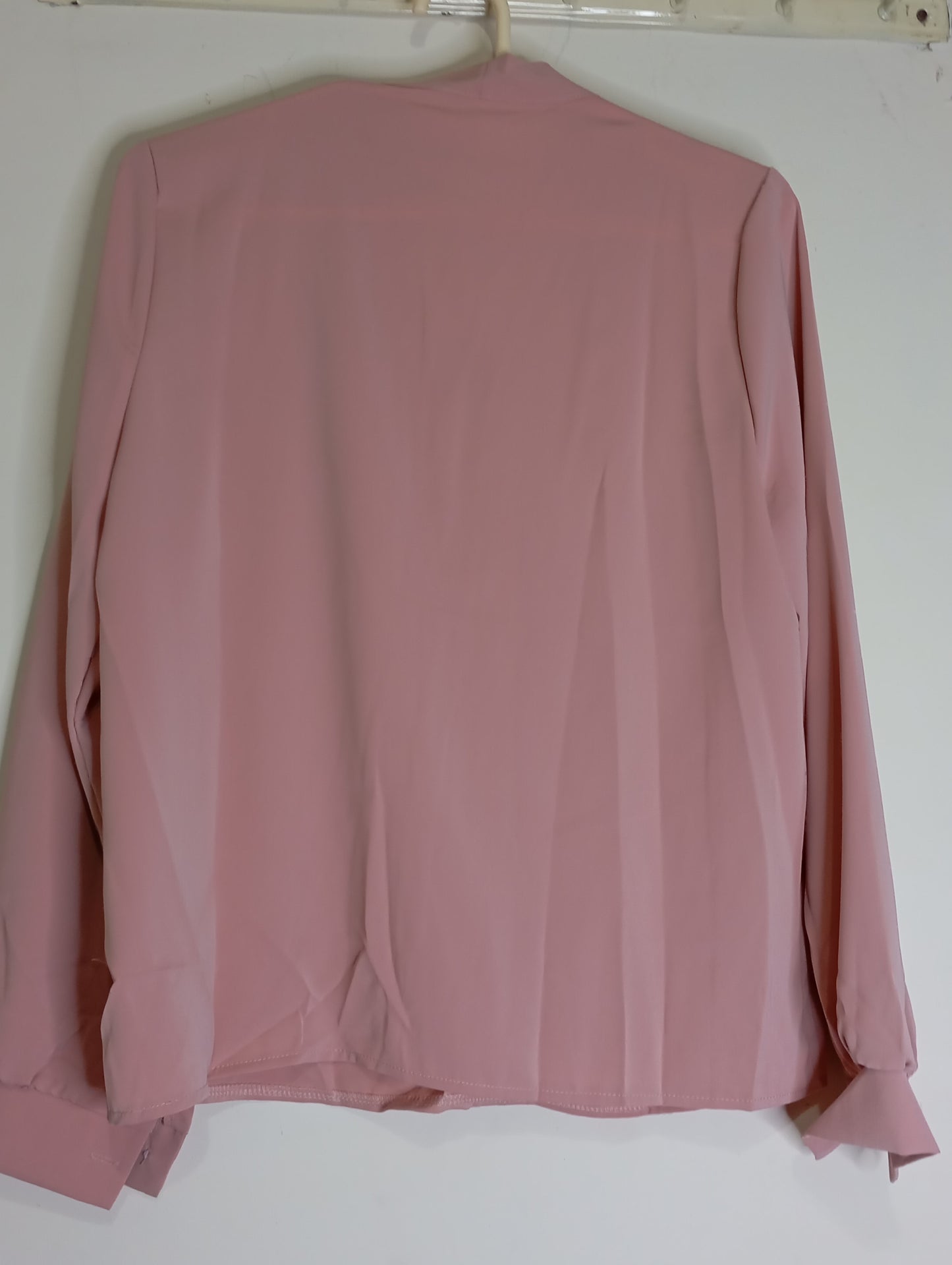 V NECK TOP PINK