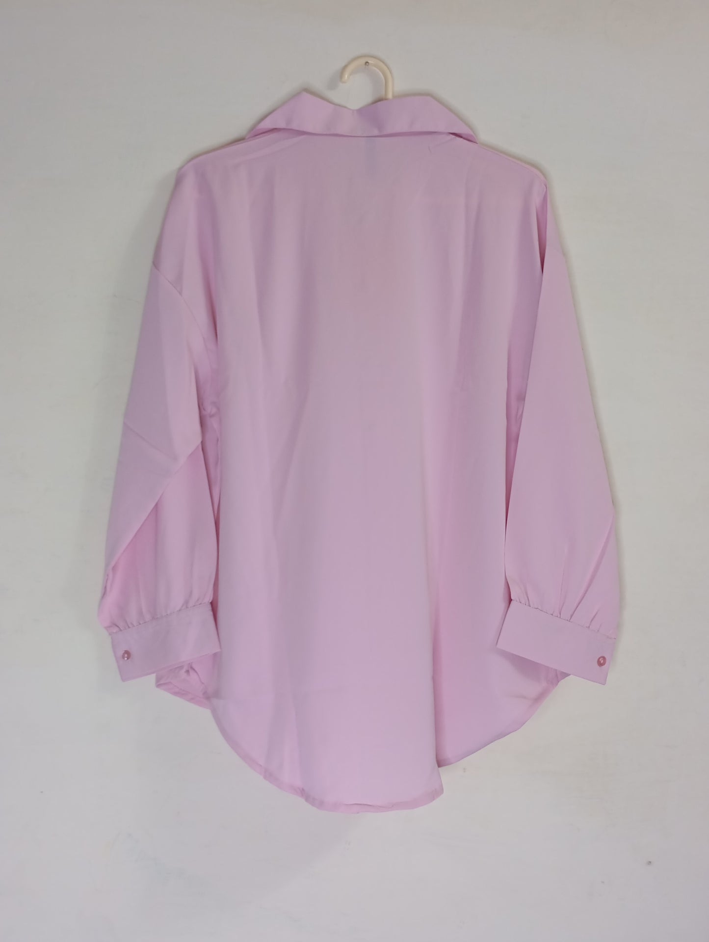 Pink Button-Down SHIRT