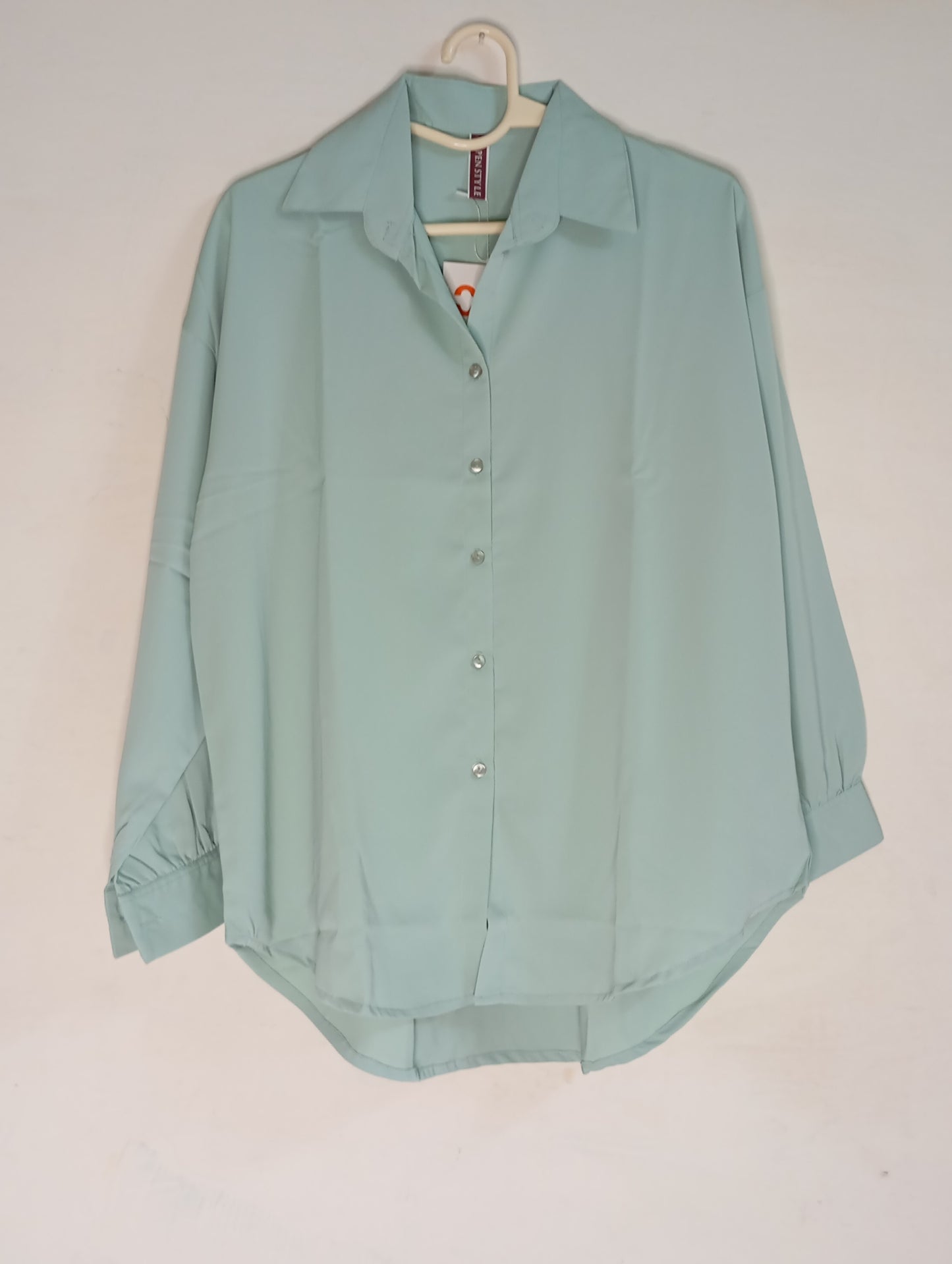 Sage Button-Down Shirt