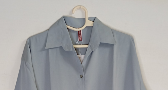 Grey Button-Down Shirt