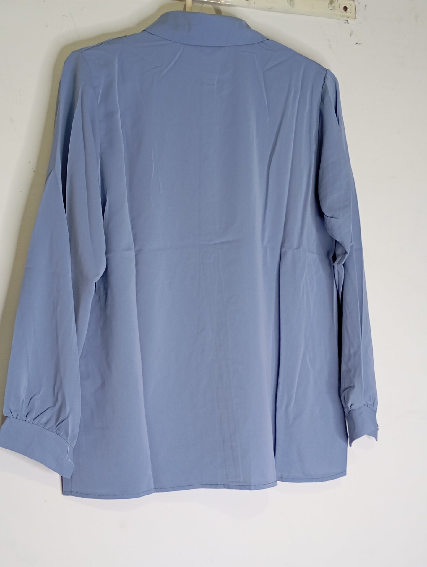 BASIC PLAIN SHIRT  BLUE