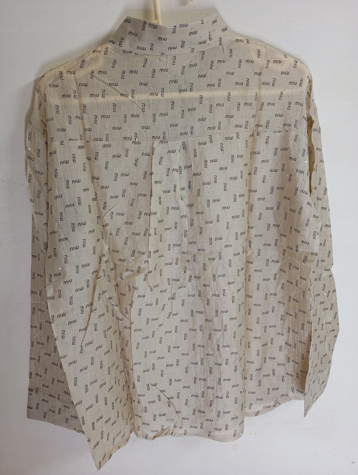 GOLDEN LOGO PRINTED SHIRT