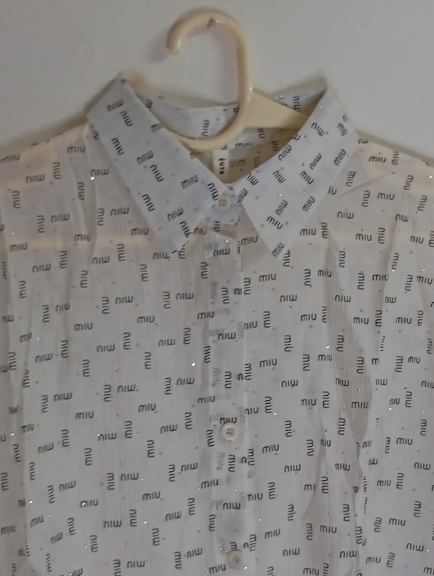 OFF WHITE  LOGO PRINTED SHIRT
