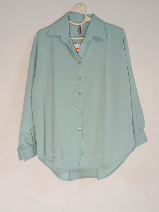 Sage Button-Down Shirt